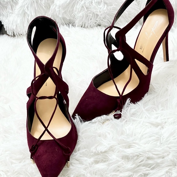 Daya by Zendaya Womens Aaron Pointed Toe Ankle Strap D-orsay size 8 - Picture 3 of 4